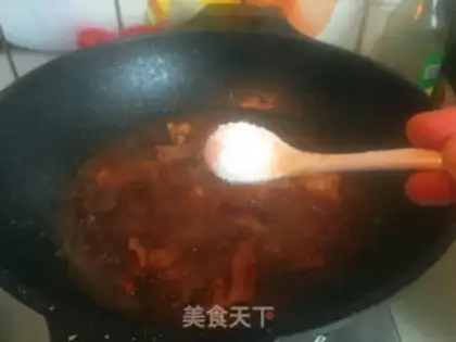 Make Cinnamon chestnut chicken step 9