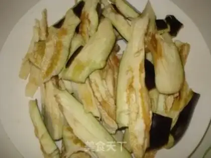 Make Tore the eggplant step 1