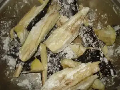 Make Tore the eggplant step 3