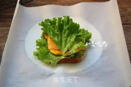 Make Cheese egg sandwich step 5