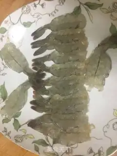 Make Blasted golden shrimp step 1