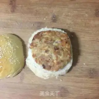 Make Black pepper chicken pie burger step 13