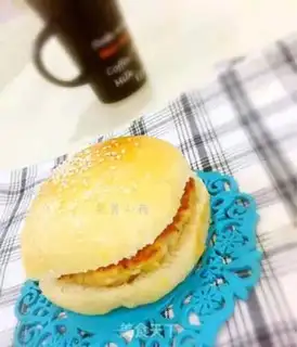 Make Black pepper chicken pie burger step 15