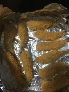 Make Blasted golden shrimp step 4