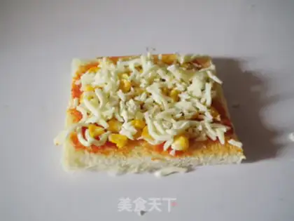 Make Simple little pizza step 3