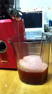 Make Fresh strawberry juice step 3