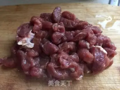 Make Abalone beef sauce step 3