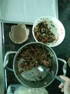 Make Vegetable pig meat step 5