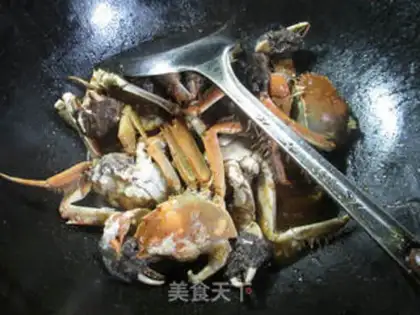 Make Crabs in salsa sauce step 9