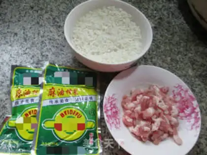 Make Squeaky rice congee step 0