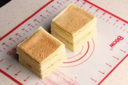 Make Honey lasagna cake step 9