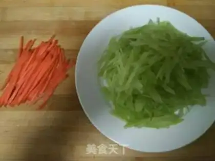 Make ♪ Clear the silk ♪ step 1