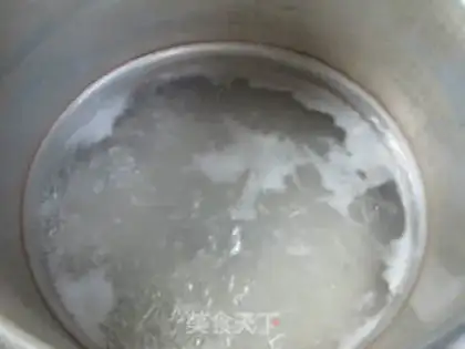 Make Squeaky rice congee step 4