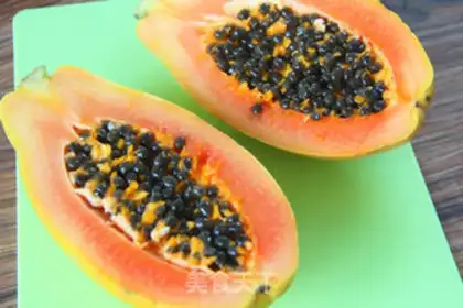 Make A papaya shake step 0