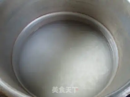 Make Squeaky rice congee step 6