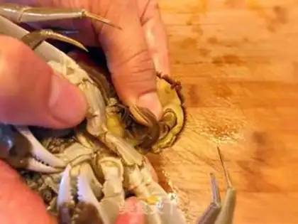 Make Drunk crabs step 4
