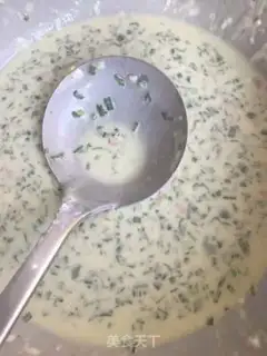 Make Cream of eggs and ham step 0