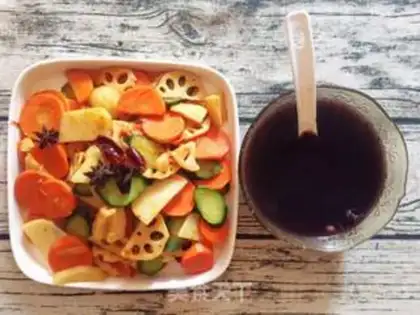 Make Tomatoes make four vegetables step 4