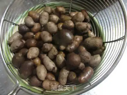 Make Milk fragrance beans step 2