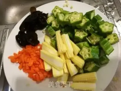 Make Autumn purified corn step 2