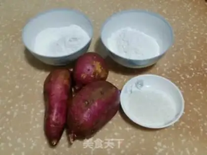 Make Potato rice cake step 0