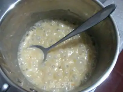 Make Milk fragrance beans step 4