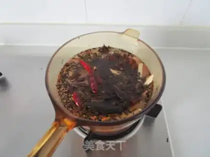 Make Five-spic tea dry step 3