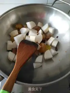 Make A white radish with oxen step 4