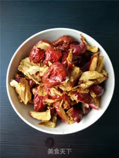 Make Low fat red date pie step 1