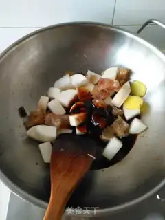Make A white radish with oxen step 5