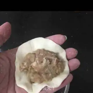 Make The little meat buns the baby likes step 6