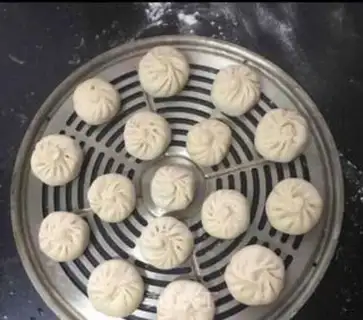 Make The little meat buns the baby likes step 8