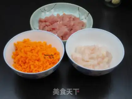 Make Crystal shrimp dumplings step 1