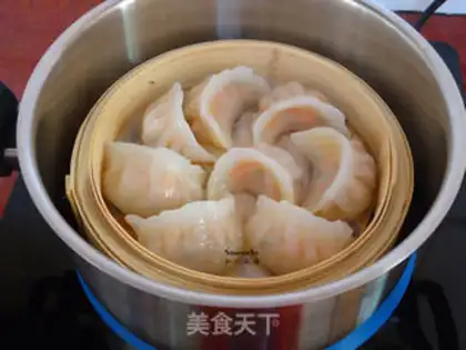 Make Crystal shrimp dumplings step 9