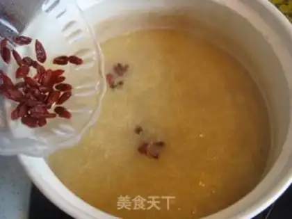 Make Peaches and rice porridge step 5