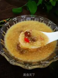 Make Peaches and rice porridge step 6