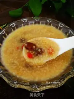 Make Peaches and rice porridge step 7