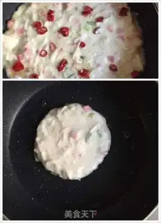 Make radish ham omelet step 4