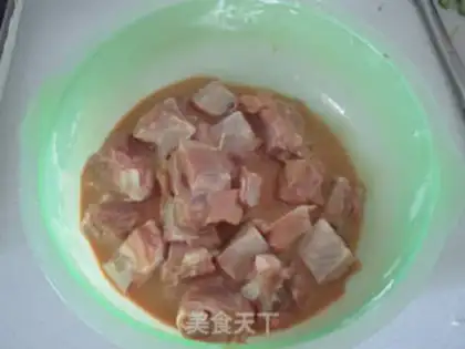 Make Cheese juice ribs step 1