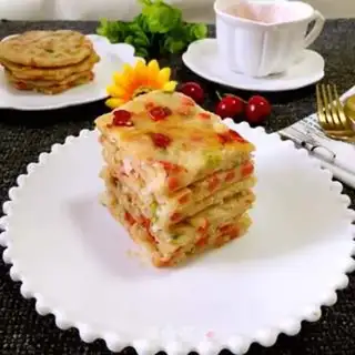 Make radish ham omelet step 6
