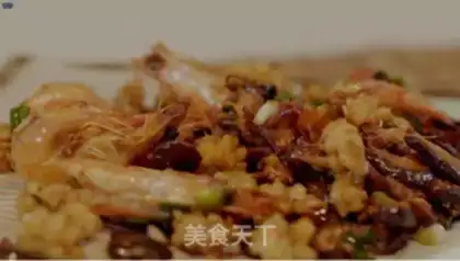 Make Shrimp squid mushrooms step 11