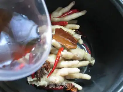 Make Green chicken claws step 3