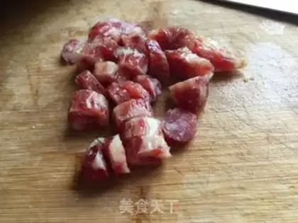 Make Butter and potatoes and sausage step 1