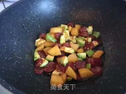 Make Butter and potatoes and sausage step 5