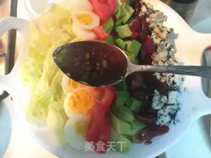 Make Cobb salad step 7