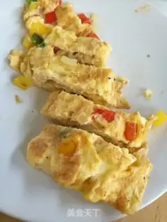 Make Onion pepper eggcake step 6