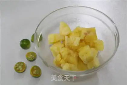 Make Bacon pineapple step 0