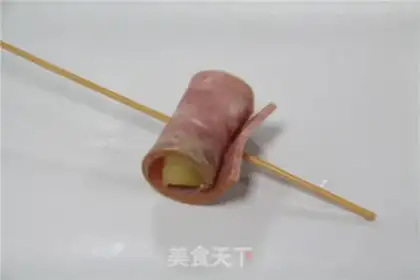 Make Bacon pineapple step 3