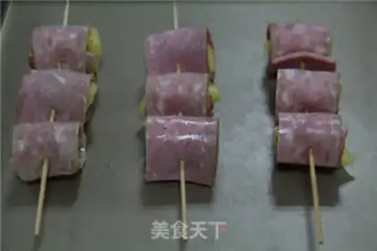 Make Bacon pineapple step 4