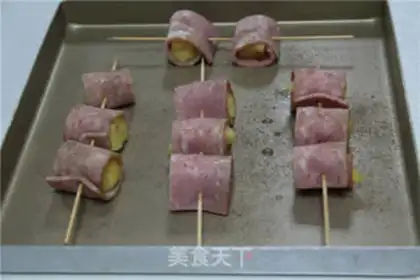 Make Bacon pineapple step 5